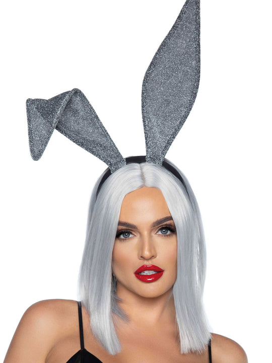 Bentita Glitter Bunny Ear Headband