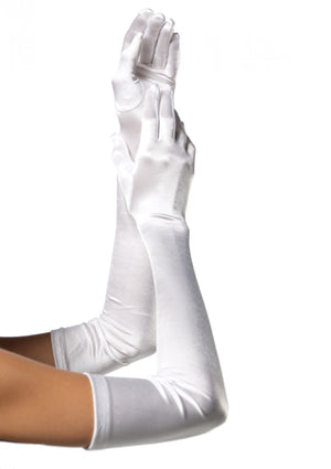 Manusi Leg Avenue Extra Long Satin Gloves