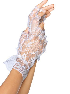 Manusi Leg Avenue Wrist Length Fingerless Gloves