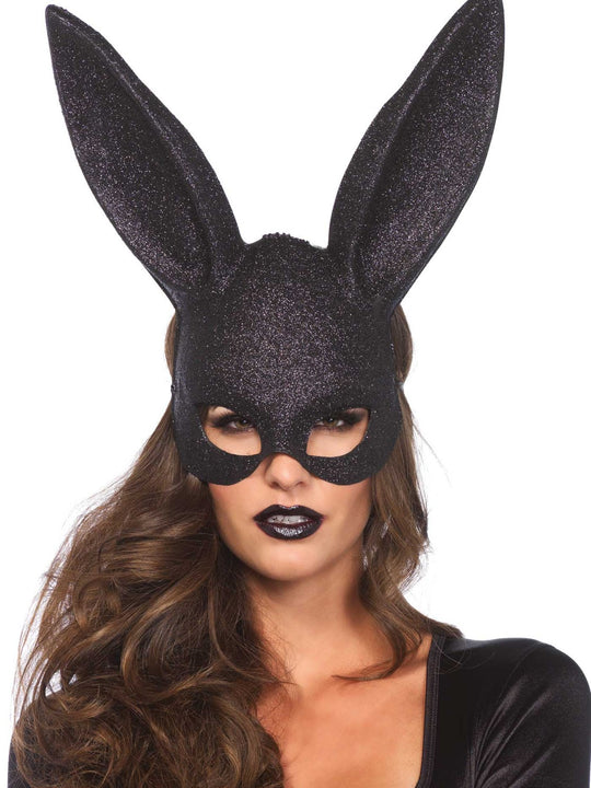 Masca Leg Avenue Glitter Masquerade Rabbit Mask